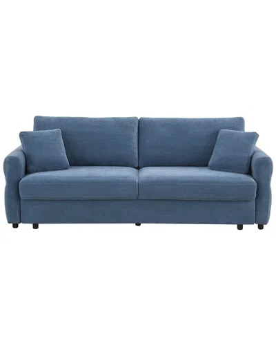 Acme Haran Sofa W/sleeper In Blue