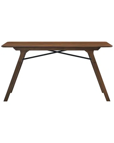 Acme Kaela Dining Table In Brown