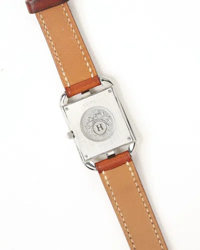 Pre-owned Hermes Hermès Cape Cod 23mm Ref Cc1.210 Watch
