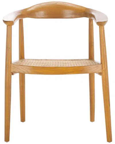 Safavieh Savina Open Webbing Accent Chair In Brown