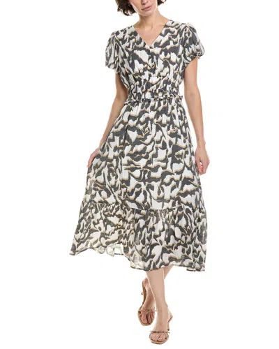 Nanette Lepore Midi Dress In Gray
