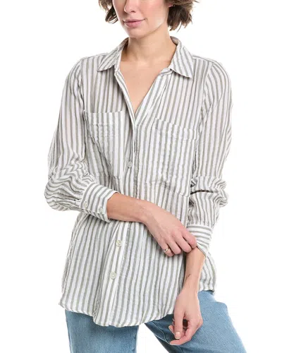 Nanette Lepore Nanette  Oversized Shirt In Gray