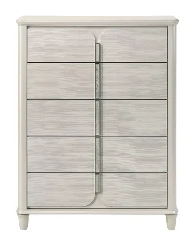 Acme Laveda Chest, Pearl White