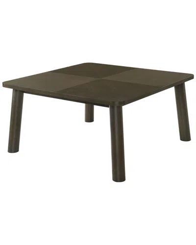 Acme Mallin Dining Table, Walnut In Green