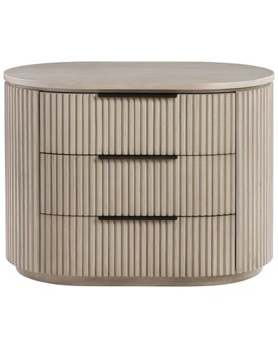 Acme Leanna Nightstand W/usb Port In Neutral