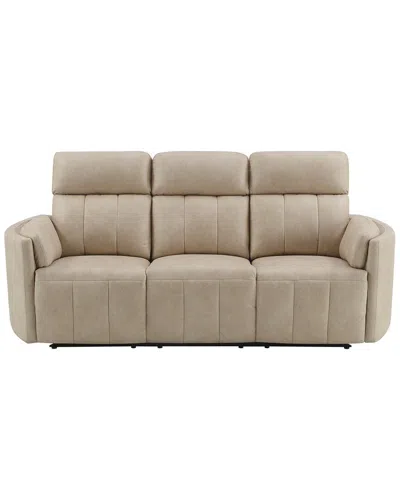 Acme Furniture Elison Motion Sofa In Neutral