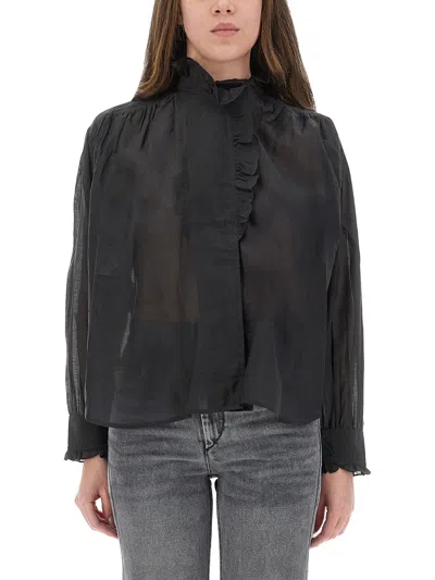 Isabel Marant Étoile Isabel Marant Etoile Women Pamias Shirt In Black