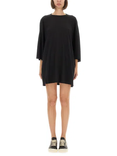 Rick Owens Tommy T Cotton Jersey T-shirt In Black