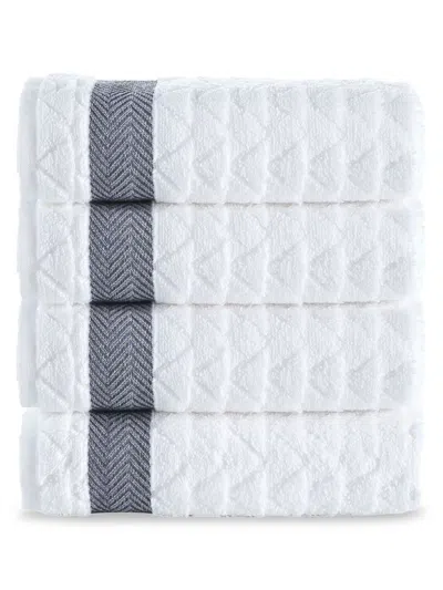 Brooks Brothers 4-piece Turkish Cotton Hand Towel Set