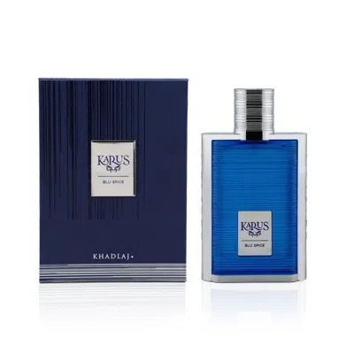 Khadlaj Unisex Karus Blu Spice Edp Spray 3.4 oz Fragrances 6291107975856