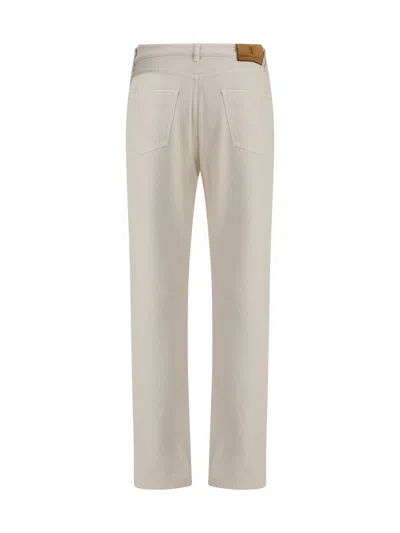Brunello Cucinelli Comfortable Fit Dyed Jeans With Turn-up Hems
