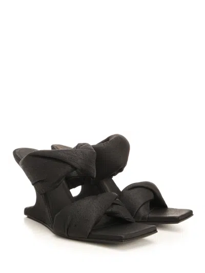 Rick Owens Twisted Cantilever Sandals 8