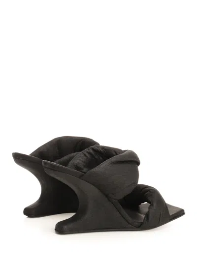 Rick Owens Twisted Cantilever Sandals 8