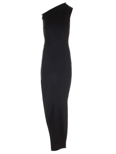 Rick Owens Asymmetric Midi Dress