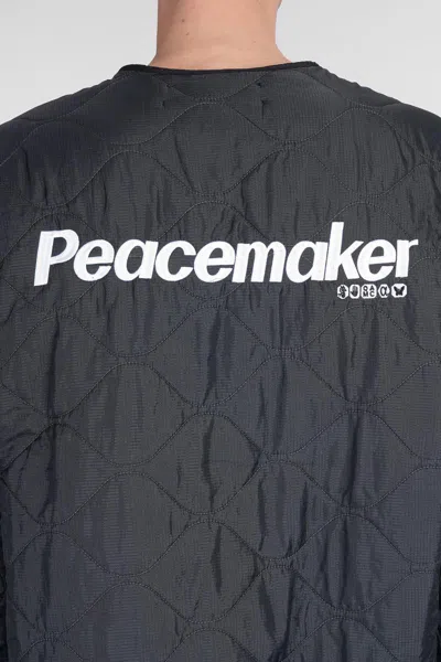 Oamc Peacemaker Quilted Black Jacket