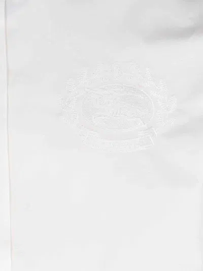Burberry White Nylon Shirt