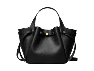 Pre-owned Tory Burch Women's  Romy Small Tote In Black