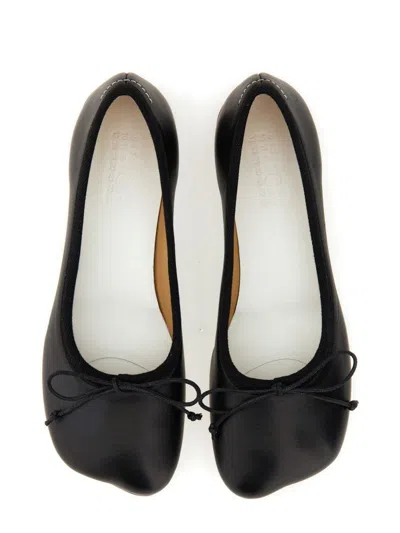 Mm6 Maison Margiela Flat Shoes In Blue
