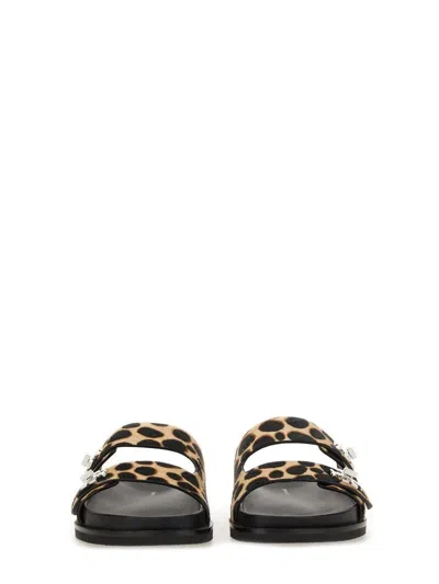 Tory Burch Sporty Slide Sandal With Twist Details Scarpe Basse Animalier