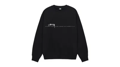 Pre-owned Stussy Men's  Smooth 80 Crew In Black