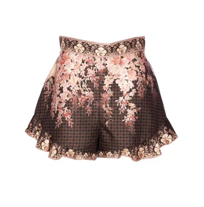 Zimmermann Shorts In Brown