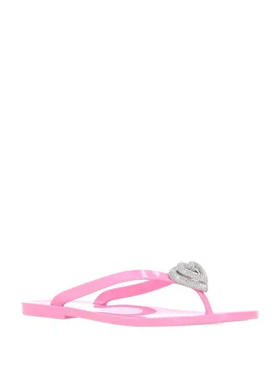 Mach&mach Mach & Mach Women Flip-flop Sandals With Double Heart