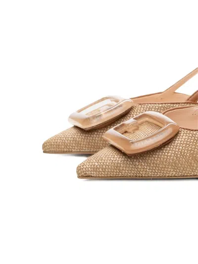 Poche Paris Slingback Pointed-toe Pumps
