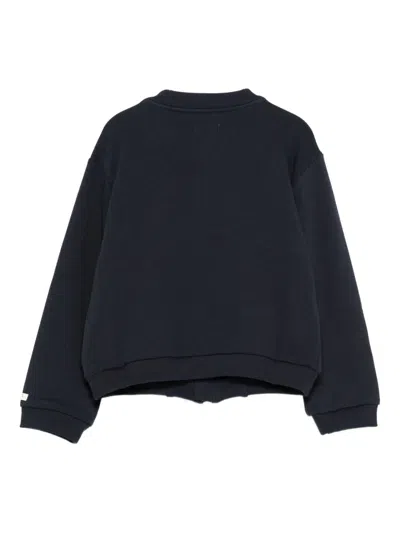 Donsje Koala-embroidered Bomber Jacket In Blue