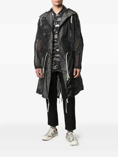 Black Comme Des Garçons High-waist Tailored Trousers In Black