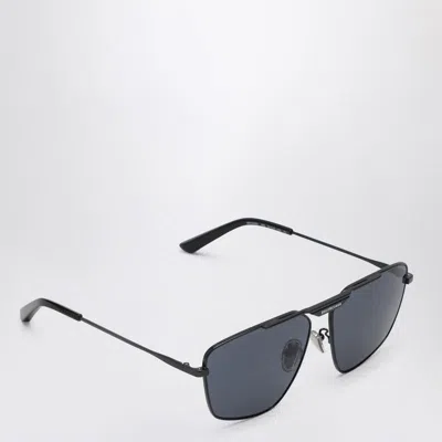 Balenciaga Tag 2.0 Navigator Sunglasses In Black
