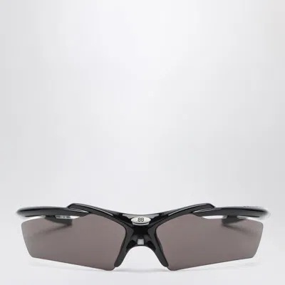 Balenciaga Turbo Rectangle Sunglasses In Gray