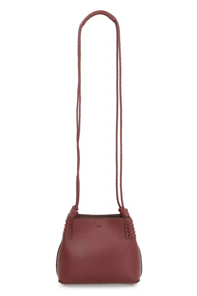 Etro Schultertasche Libra Mini Aus Leder In Brown