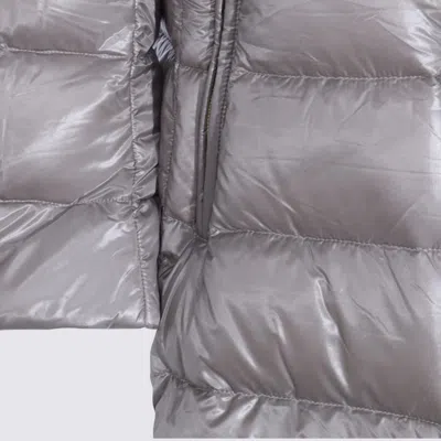 Herno Grey Down Jacket In Gray
