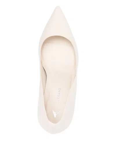 Carrano Pointed-toe Stiletto Pumps In White