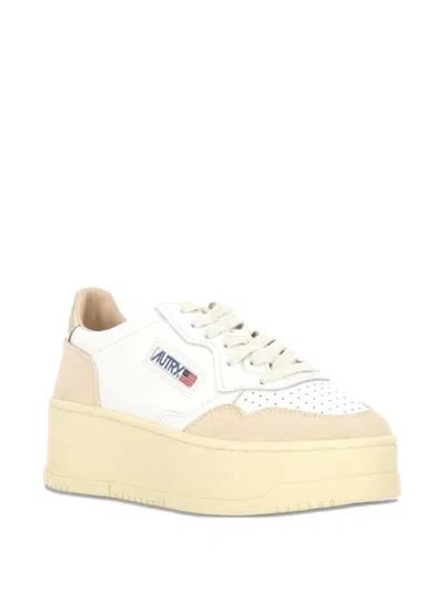 Autry 40mm Medalist Low-top Trainers In White