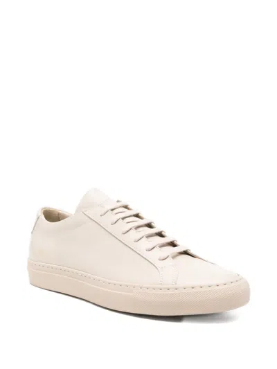 Common Projects Leather Trainers In Pattern