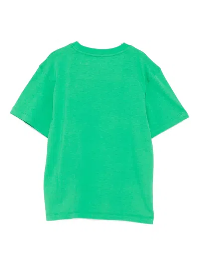 Stella Mccartney Volcano-print T-shirt In Green