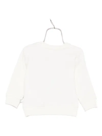 Stella Mccartney Rainbow-print Sweatshirt In White