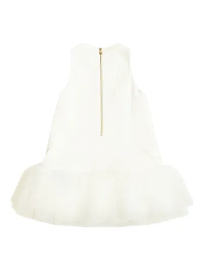 Balmain Sleeveless Dress In White