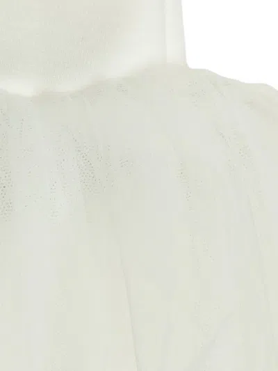 Balmain Sleeveless Dress In White