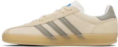 Adidas Originals Beige Gazelle Indoor Pro Sneakers In Neutral