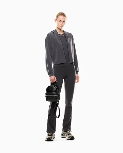 Ea7 Precious Stretch-jersey Leggings In Black