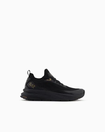 Ea7 Crusher Sonic Knit Sneakers