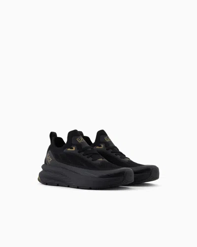 Ea7 Crusher Sonic Knit Sneakers