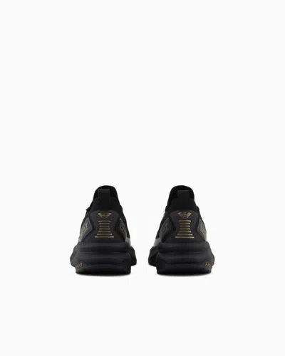 Ea7 Crusher Sonic Knit Sneakers