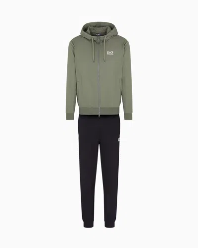 Ea7 Core Identity Cotton Tracksuit