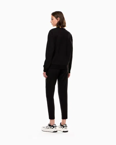 Ea7 Stretch-cotton Tracksuit With Logo