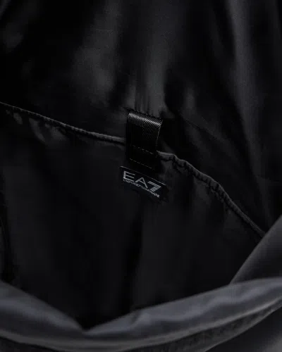 Ea7 Backpack In Rubberised Fabric