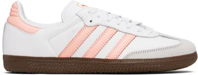 Adidas Originals White Samba Og Sneakers