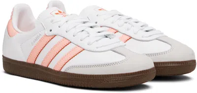 Adidas Originals White Samba Og Sneakers